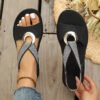 5e103204-954e-4a23-8067-b8dd2aff5116.jpg Plus Size Fish Mouth Wedge Sandals Flat Sole Elastic Strap Open Toe Summer Shoes For Women